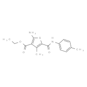 Ethyl 2-amino-4-methyl-5-{[(4-methylphenyl)amino]-carbonyl}thiophene-3-carboxylate