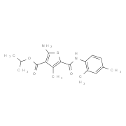 Isopropyl 2-amino-5-{[(2,4-dimethylphenyl)amino]-carbonyl}-4-methylthiophene-3-carboxylate