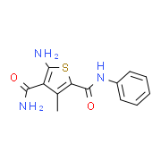 5-Amino-3-methyl-N~2~-phenylthiophene-2,4-dicarboxamide