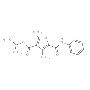 Isopropyl 2-amino-5-(anilinocarbonyl)-4-methylthiophene-3-carboxylate