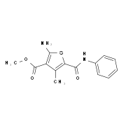 Methyl 2-amino-5-(anilinocarbonyl)-4-methylthiophene-3-carboxylate