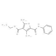 Ethyl 2-amino-5-(anilinocarbonyl)-4-methylthiophene-3-carboxylate