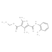 Ethyl 2-amino-4-methyl-5-{[(2-methylphenyl)amino]-carbonyl}thiophene-3-carboxylate
