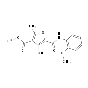 Methyl 2-amino-5-{[(2-methoxyphenyl)amino]-carbonyl}-4-methylthiophene-3-carboxylate