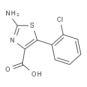 2-Amino-5-(2-chlorophenyl)-1,3-thiazole-4-carboxylic acid