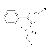 2-Amino-5-ethylsulfonyl-4-phenyl-1,3-thiazole