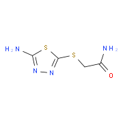 2-(5-Amino-[1,3,4]thiadiazol-2-ylsulfanyl)-acetamide