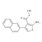 Methyl 2-amino-4-(2-naphthyl)thiophene-3-carboxylate