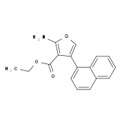 Ethyl 2-amino-4-(1-naphthyl)thiophene-3-carboxylate