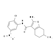 2-Amino-N-(2-chloro-5-nitrophenyl)-6-methyl-4,5,6,7-tetrahydro-1-benzothiophene-3-carboxamide