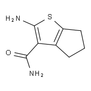 2-Amino-5,6-dihydro-4H-cyclopenta[b]thiophene-3-carboxylic acid amide