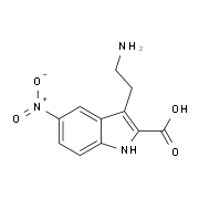 3-(2-Amino-ethyl)-5-nitro-1H-indole-2-carboxylic acid