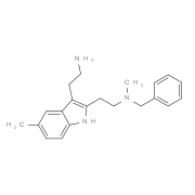 2-[3-(2-Aminoethyl)-5-methyl-1H-indol-2-yl]-N-benzyl-N-methylethanamine