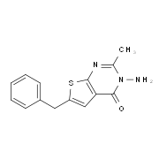 3-Amino-6-benzyl-2-methylthieno-[2,3-d]pyrimidin-4(3H)-one