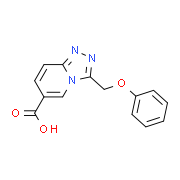 3-(Phenoxymethyl)[1,2,4]triazolo[4,3-a]pyridine-6-carboxylic acid