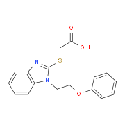 {[1-(2-Phenoxyethyl)-1H-benzimidazol-2-yl]-thio}acetic acid