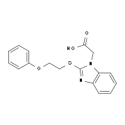 {2-[(2-Phenoxyethyl)thio]-1H-benzimidazol-1-yl}acetic acid