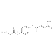 (E)-4-Oxo-4-[4-(propionylamino)anilino]-2-butenoic acid