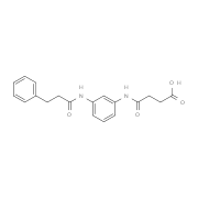 4-Oxo-4-{3-[(3-phenylpropanoyl)amino]-anilino}butanoic acid