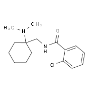 2-​Chloro-​N-​[[1-​(dimethylamino)​cyclohexyl]​methyl]​-benzamide