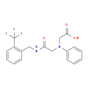 [(2-Oxo-2-{[2-(trifluoromethyl)benzyl]amino}-ethyl)(phenyl)amino]acetic acid