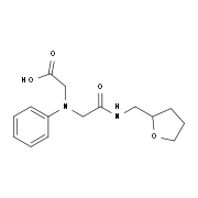 [{2-Oxo-2-[(tetrahydrofuran-2-ylmethyl)amino]-ethyl}(phenyl)amino]acetic acid