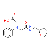 [{2-Oxo-2-[(tetrahydrofuran-2-ylmethyl)amino]-ethyl}(phenyl)amino]acetic acid