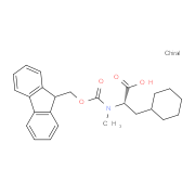 (S)-2-((((9H-Fluoren-9-yl)methoxy)carbonyl)(methyl)amino)-3-cyclohexylpropanoicacid