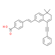 4-[(1E)-2-[5,6-Dihydro-5,5-dimethyl-8-(2-phenylethynyl)-2-naphthalenyl]ethenyl]benzoic Acid