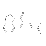 3-(1,2-Dihydro-4-oxo-pyrrolo-[3,2,1-ij]-quinolin-5-yl)-(2E)-propenoic acid
