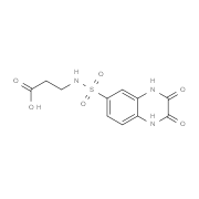 3-{[(2,3-Dioxo-1,2,3,4-tetrahydroquinoxalin-6-yl)-sulfonyl]amino}propanoic acid