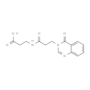 3-[3-(4-Oxo-4H-quinazolin-3-yl)-propionylamino]-propionic acid