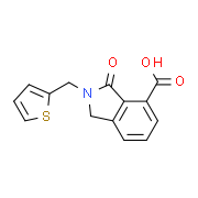 3-Oxo-2-thiophen-2-ylmethyl-2,3-dihydro-1H-isoindole-4-carboxylic acid
