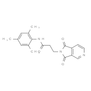 3-(1,3-Dioxo-1,3-dihydro-2H-pyrrolo[3,4-c]pyridin-2-yl)-N-mesitylpropanamide