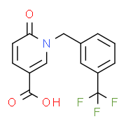 6-Oxo-1-[3-(trifluoromethyl)benzyl]-1,6-dihydro-3-pyridinecarboxylic acid