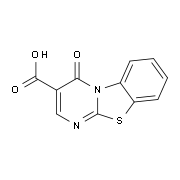 4-Oxo-4H-9-thia-1,4a-diaza-fluorene-3-carboxylic acid