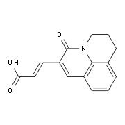 3-(2,3-Dihydro-5-oxo-(1H,5H)-benzo[ij]-quinolizin-6-yl)-(2E)-propenoic acid