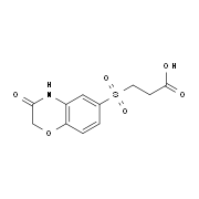 3-[(3-Oxo-3,4-dihydro-2H-1,4-benzoxazin-6-yl)-sulfonyl]propanoic acid