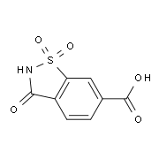 1,1,3-Trioxo-2,3-dihydro-1H-1lambda*6*-benzo[d]isothiazole-6-carboxylic acid