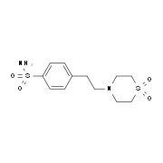 4-[2-(1,1-Dioxo-1lambda~6~,4-thiazinan-4-yl)ethyl]benzenesulfonamide