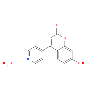 7-Hydroxy-4-(pyridin-4-yl)coumarin monohydrate