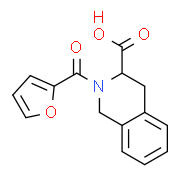 2-(Furan-2-carbonyl)-1,2,3,4-tetrahydro-isoquinoline-3-carboxylic acid