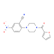 2-[4-(2-Furoyl)piperazin-1-yl]-5-nitrobenzonitrile