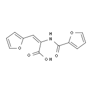 2-[(Furan-2-carbonyl)-amino]-3-furan-2-yl-acrylic acid