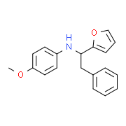 (1-Furan-2-yl-2-phenyl-ethyl)-(4-methoxy-phenyl)-amine