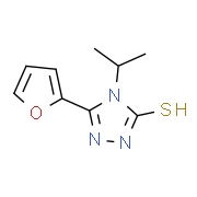 5-(2-Furyl)-4-isopropyl-4H-1,2,4-triazole-3-thiol
