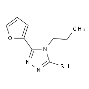 5-(2-Furyl)-4-propyl-4H-1,2,4-triazole-3-thiol