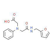 [{2-[(2-Furylmethyl)amino]-2-oxoethyl}(phenyl)-amino]acetic acid