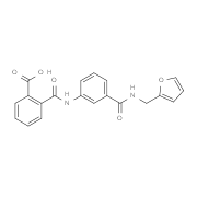 2-[(3-{[(2-Furylmethyl)amino]carbonyl}anilino)-carbonyl]benzoic acid
