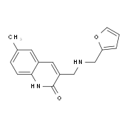 3-{[(Furan-2-ylmethyl)-amino]-methyl}-6-methyl-1H-quinolin-2-one